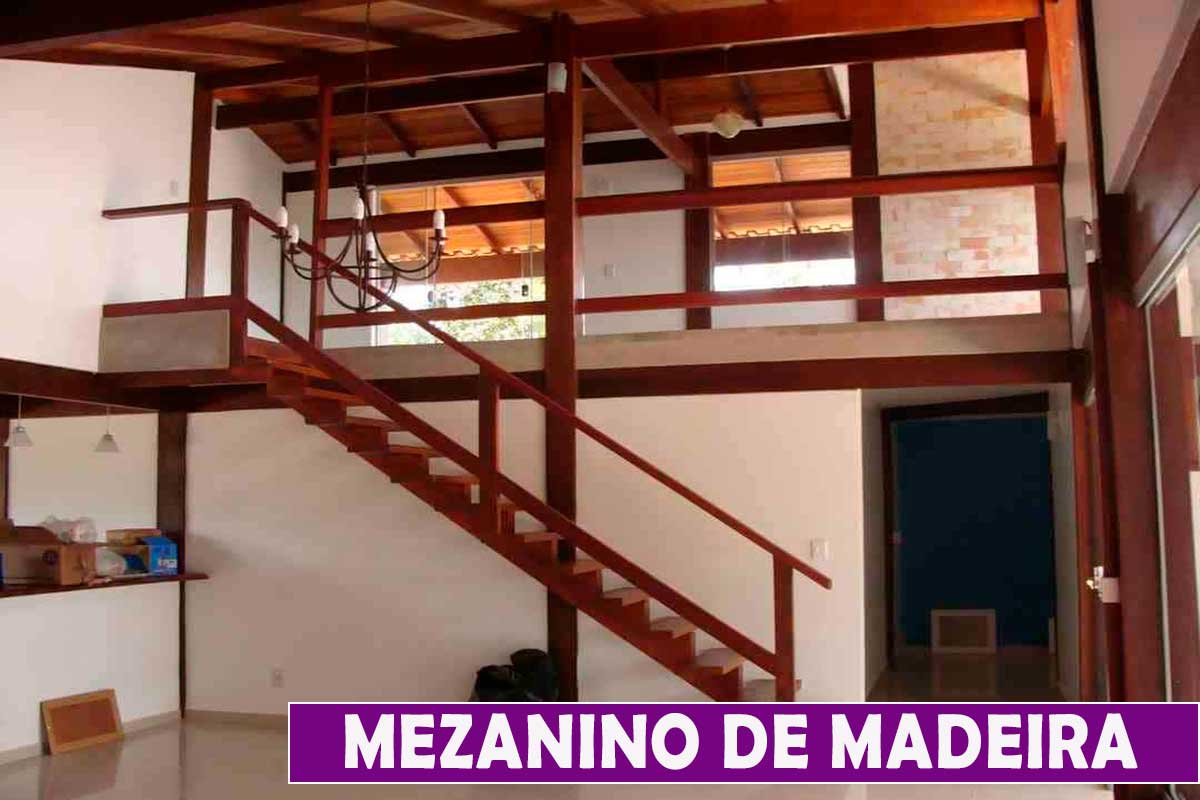 origem palavra mezanino