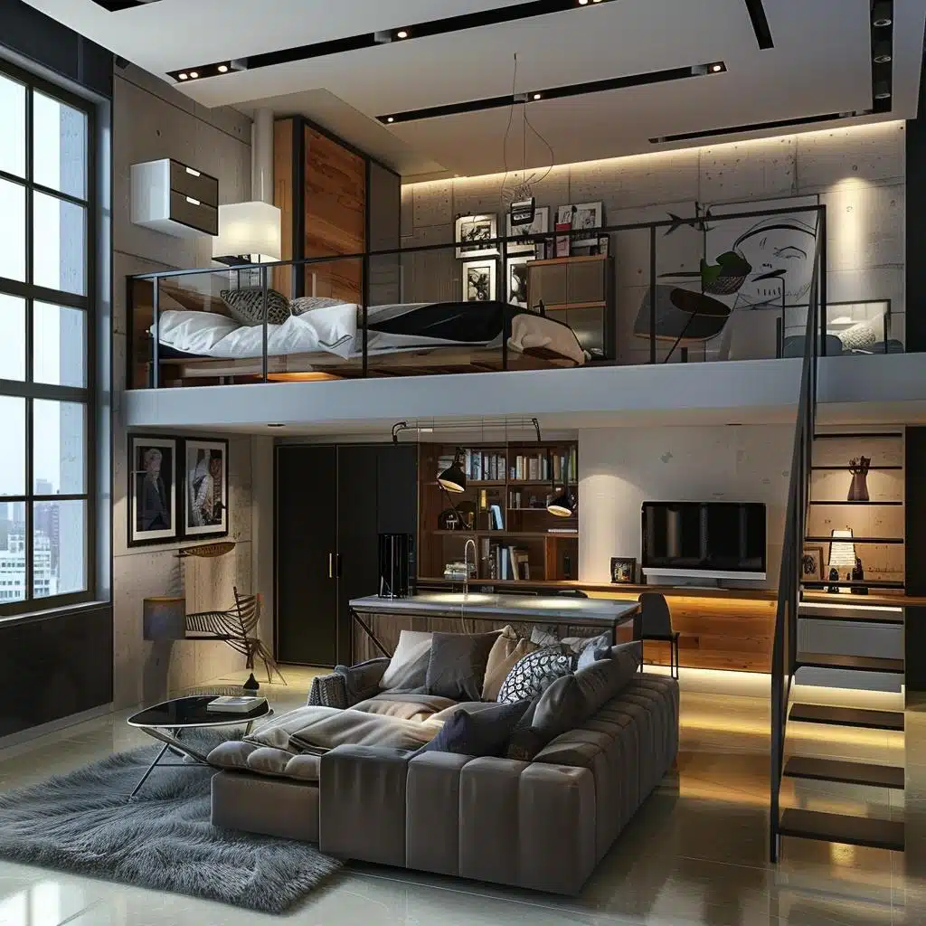 como fazer um mezanino simples para quarto pequeno