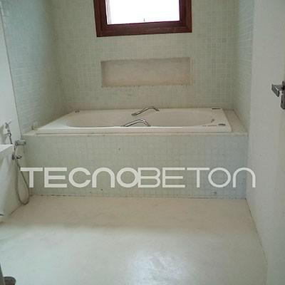 microcimento banheiro moderno