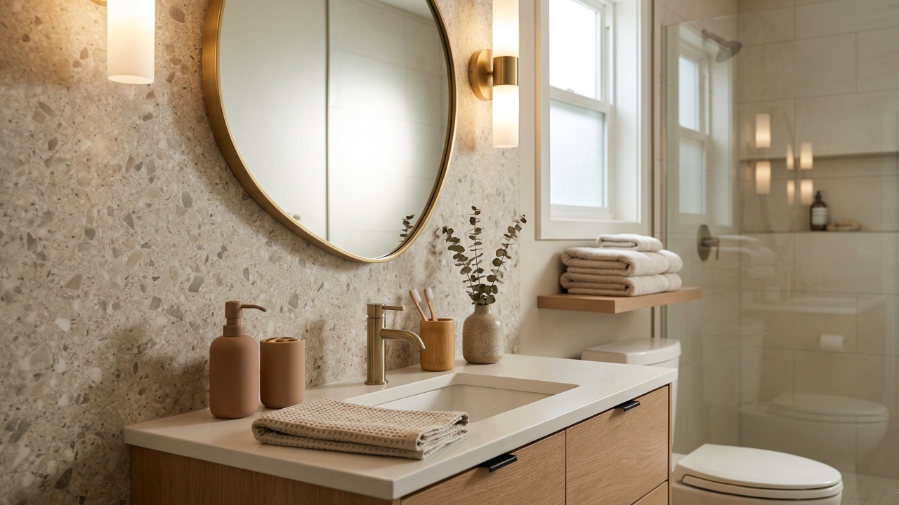 microcimento banheiro sem rejunte