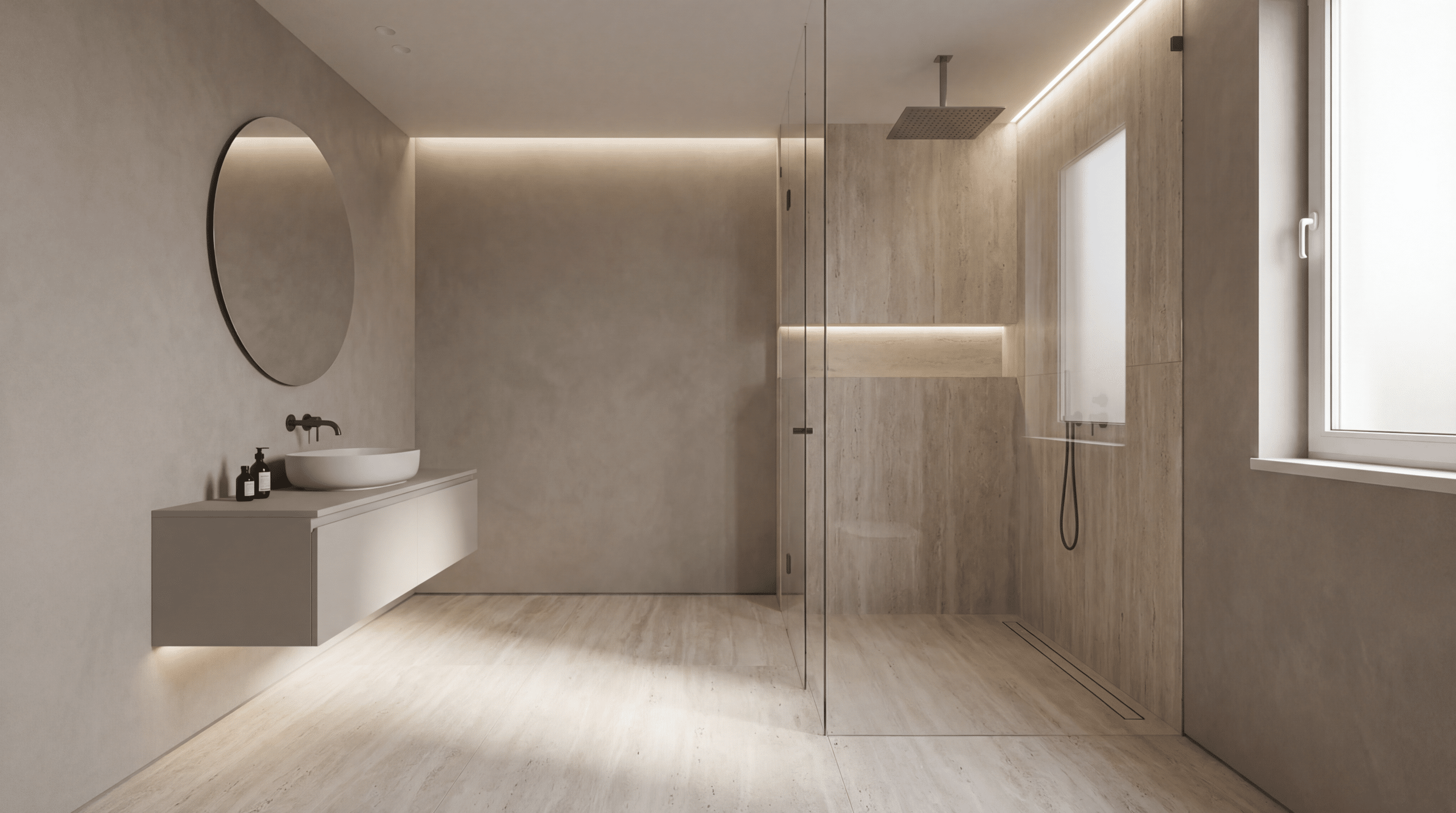 cores microcimento banheiro