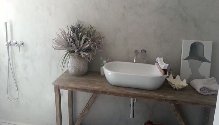 microcimento banheiro sem rejunte