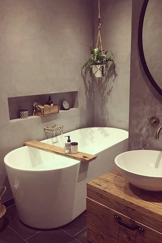 cores microcimento banheiro