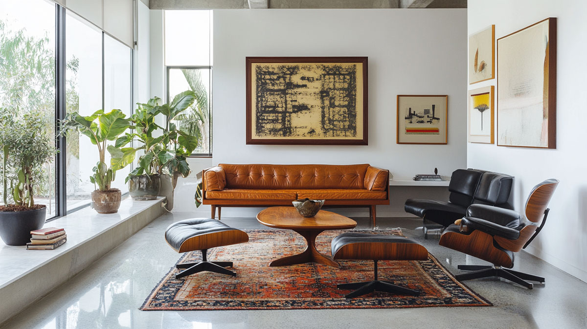móveis mid century modernos baratos
