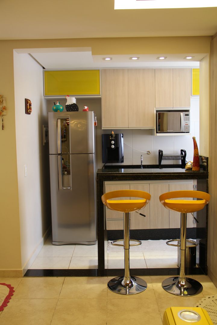 como escolher bancada para mini cozinha americana com sala