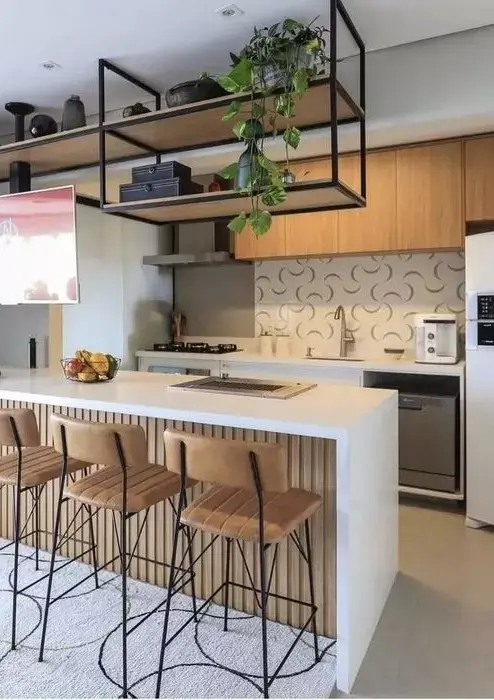 quanto custa uma mini cozinha americana com sala planejada