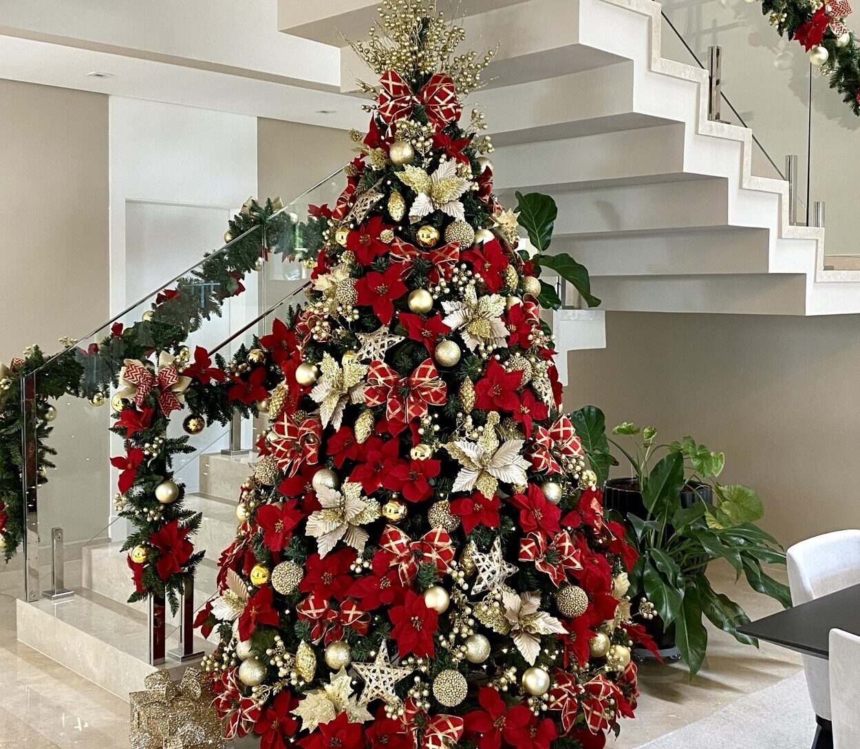 árvore de natal minimalista