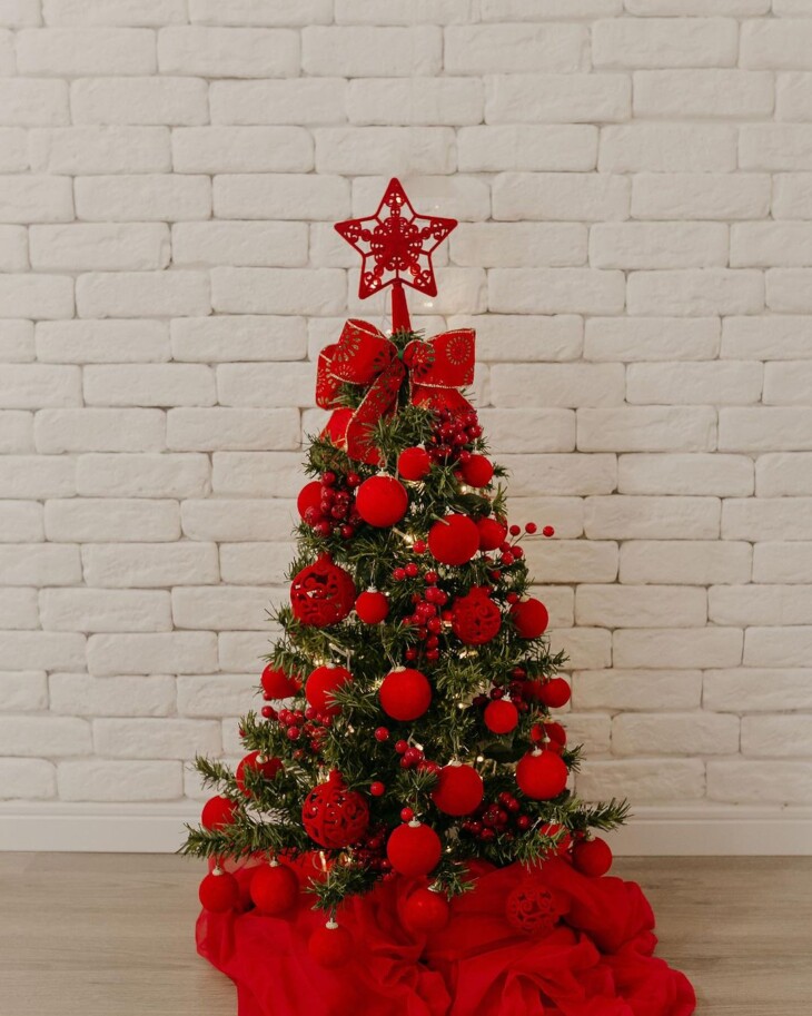 como decorar árvore de natal