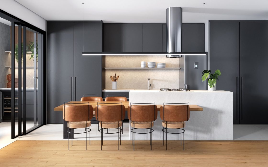 ideias de decoração para cozinha moderna inspiradora