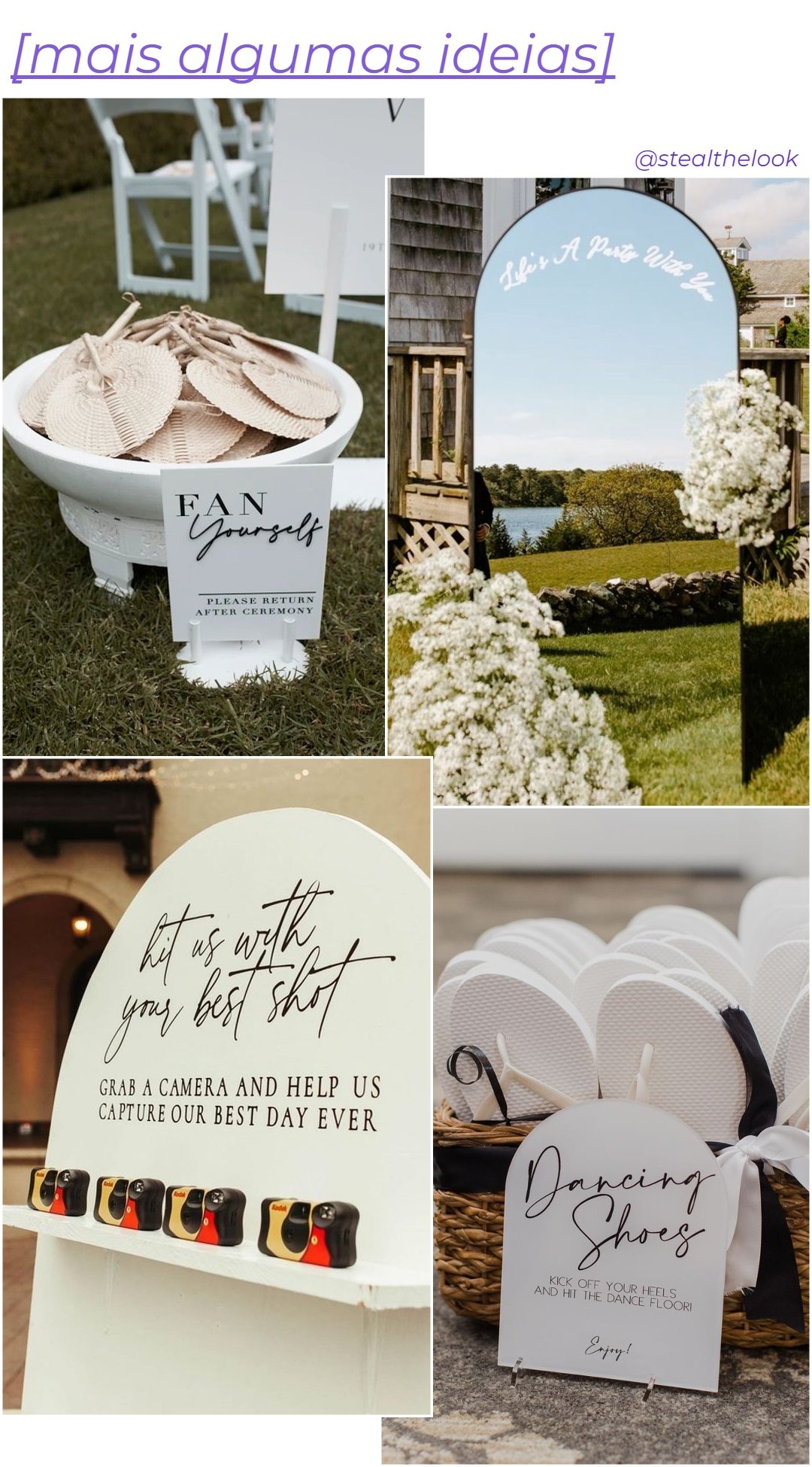 modelo de decoração para casamento