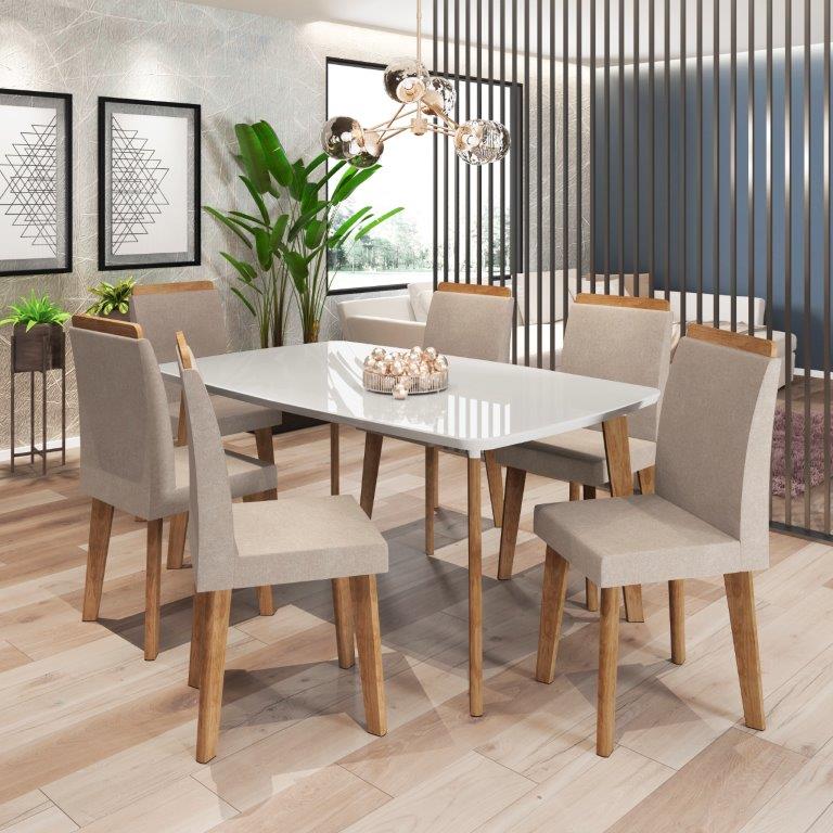 mesa de jantar orgânica