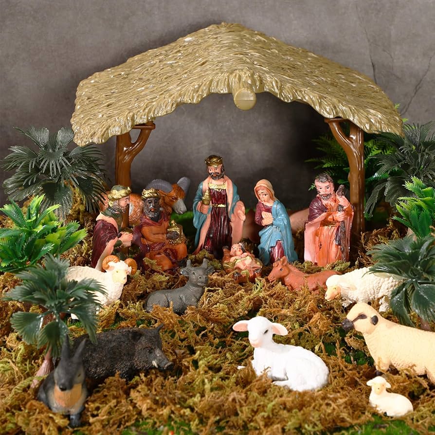 presépio de natal completo