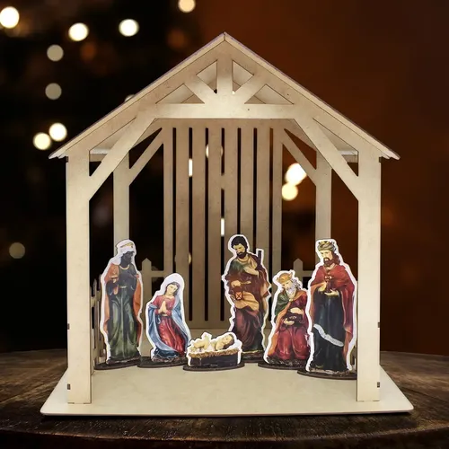 ideias criativas para presépio