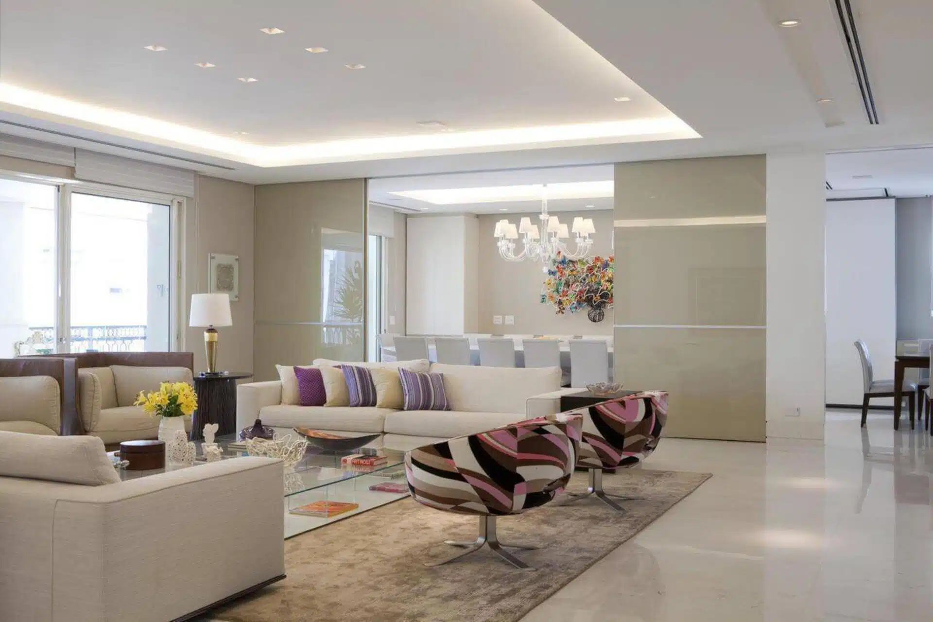 modelos de sanca para sala pequena e moderna