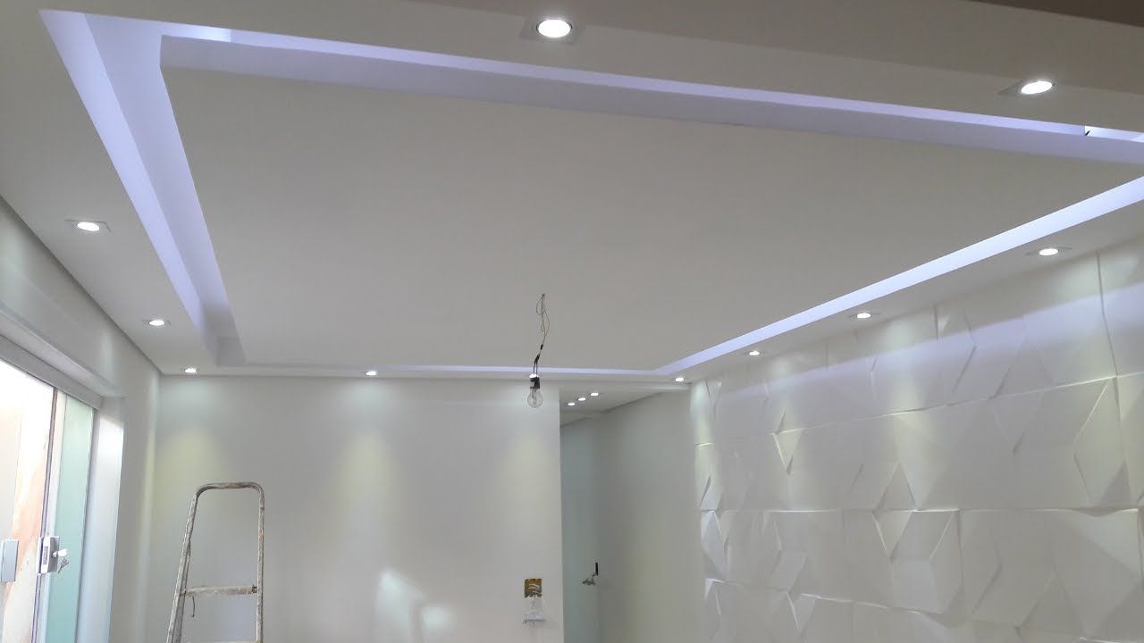 forro de gesso liso vs sanca aberta qual escolher