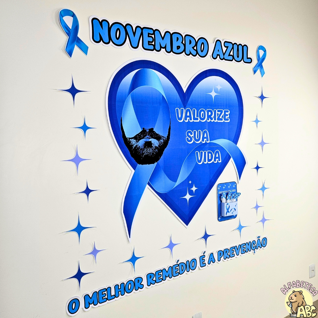 ideias criativas moldes novembro azul para imprimir