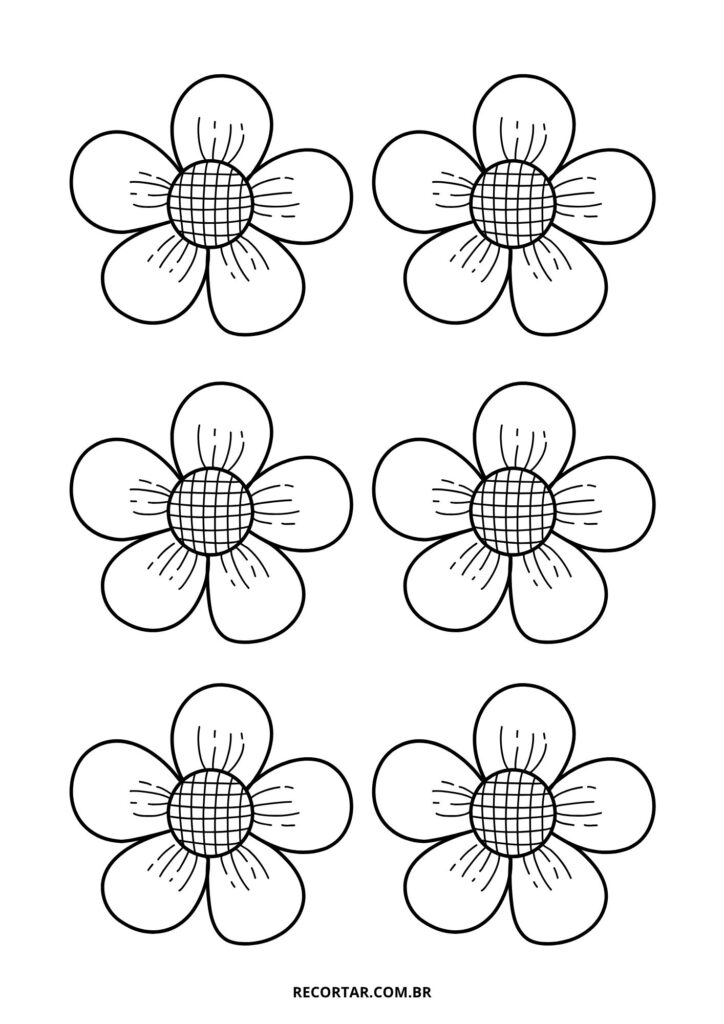 preço de moldes de flores de eva
