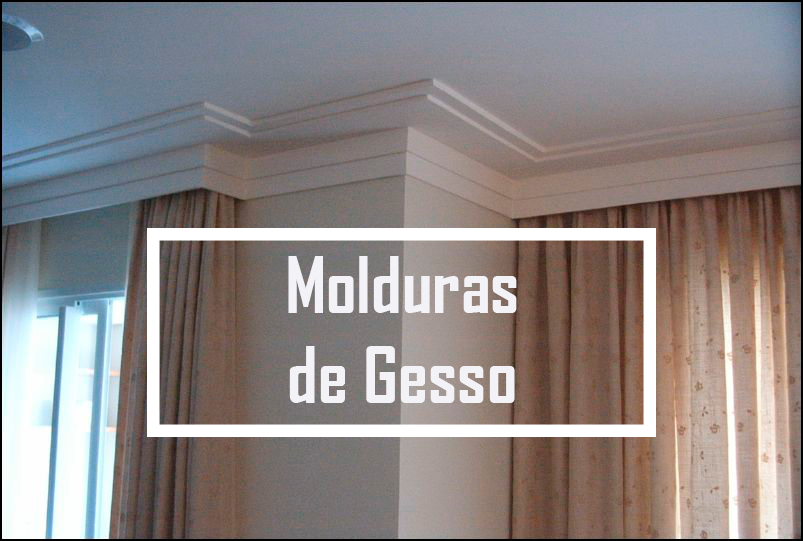 moldura de gesso