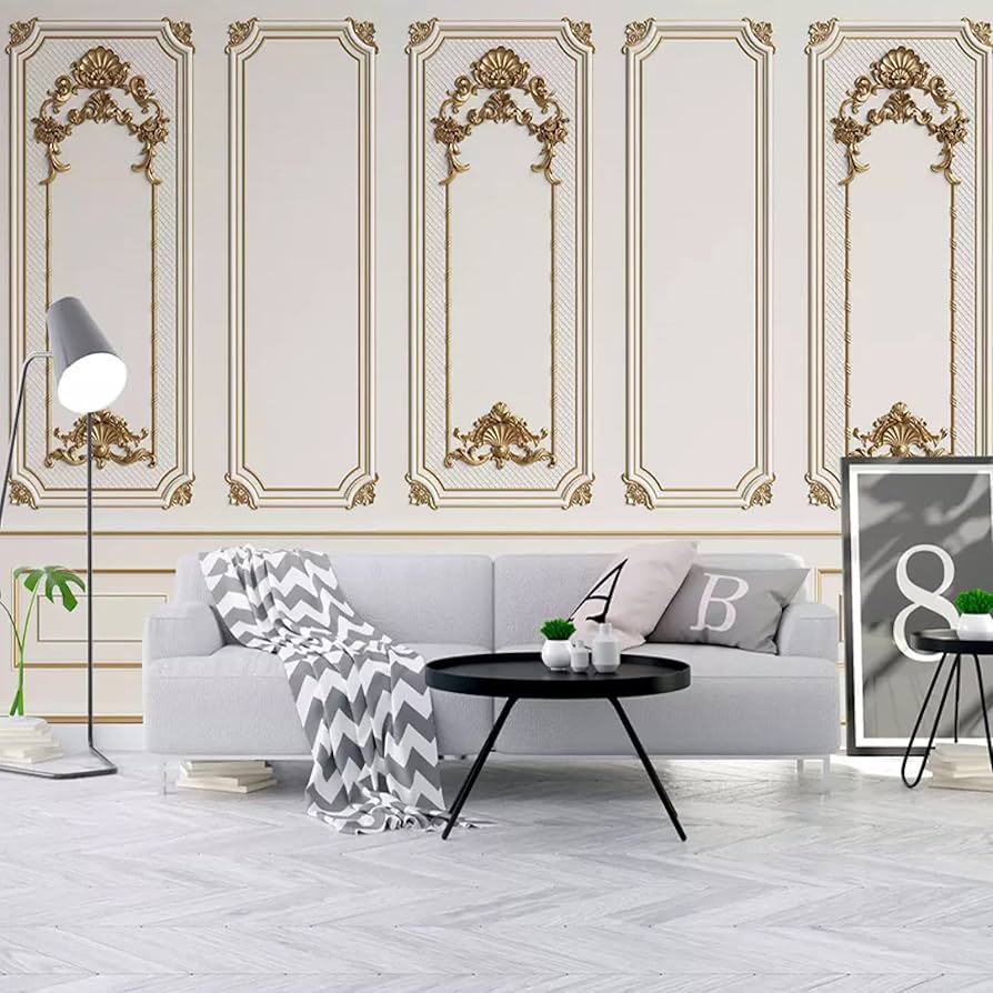 Moldura de gesso para teto