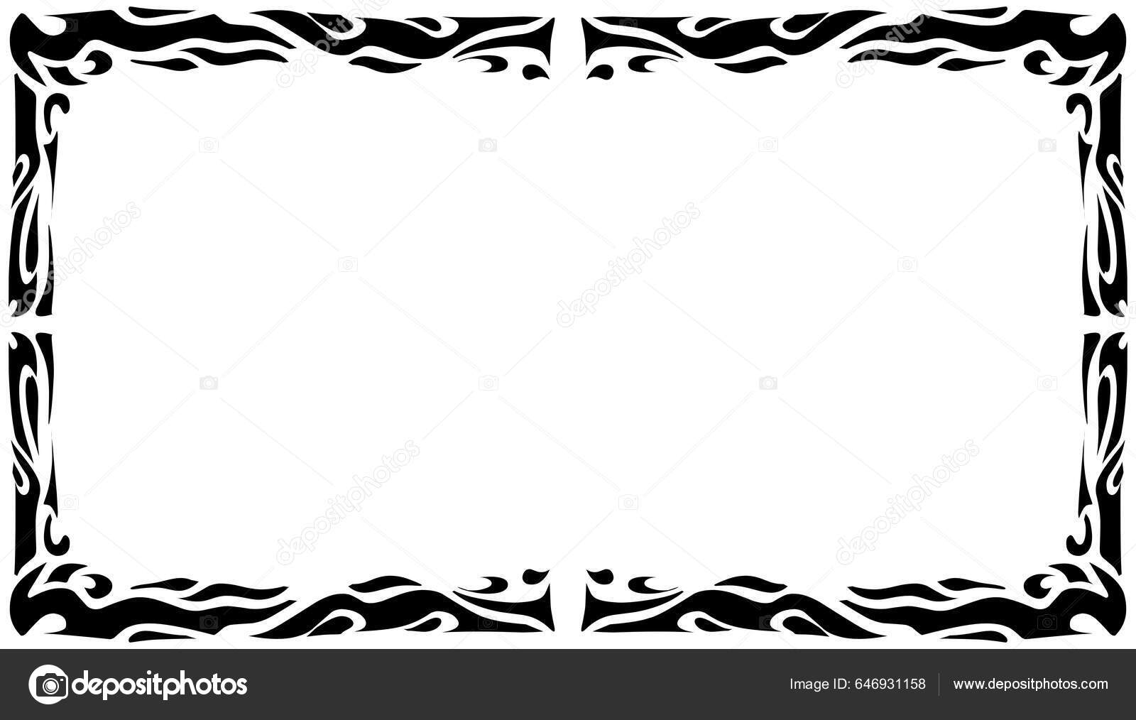 moldura para desenho abstrato