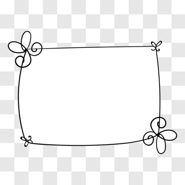 moldura para desenho elaborada