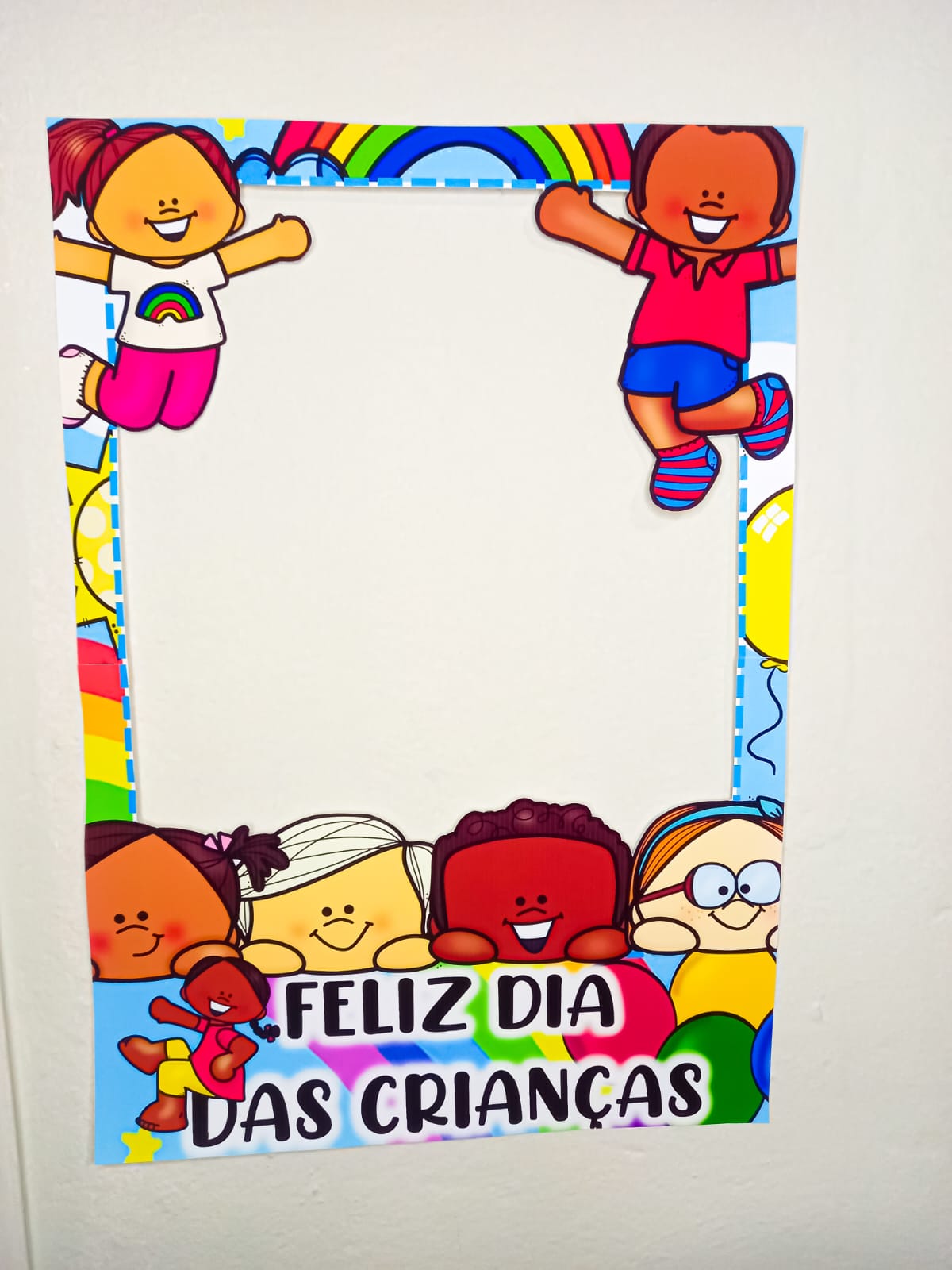 moldura dia das crianças png