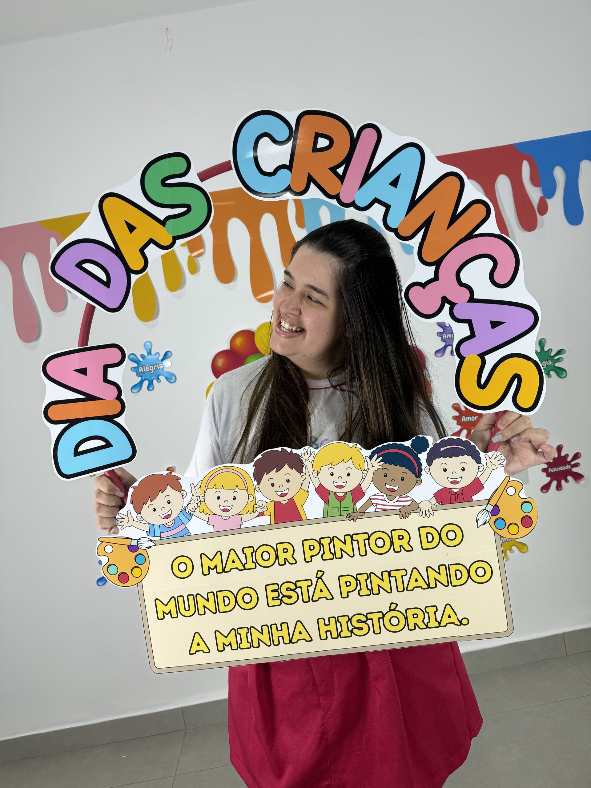 moldura dia das crianças para fotos