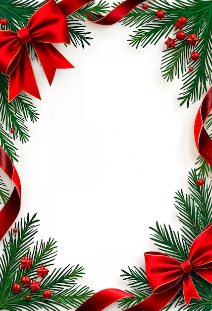 moldura de natal para cartão