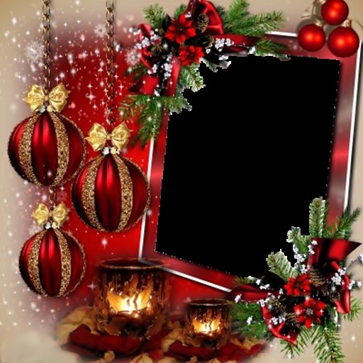 moldura de natal para fotos