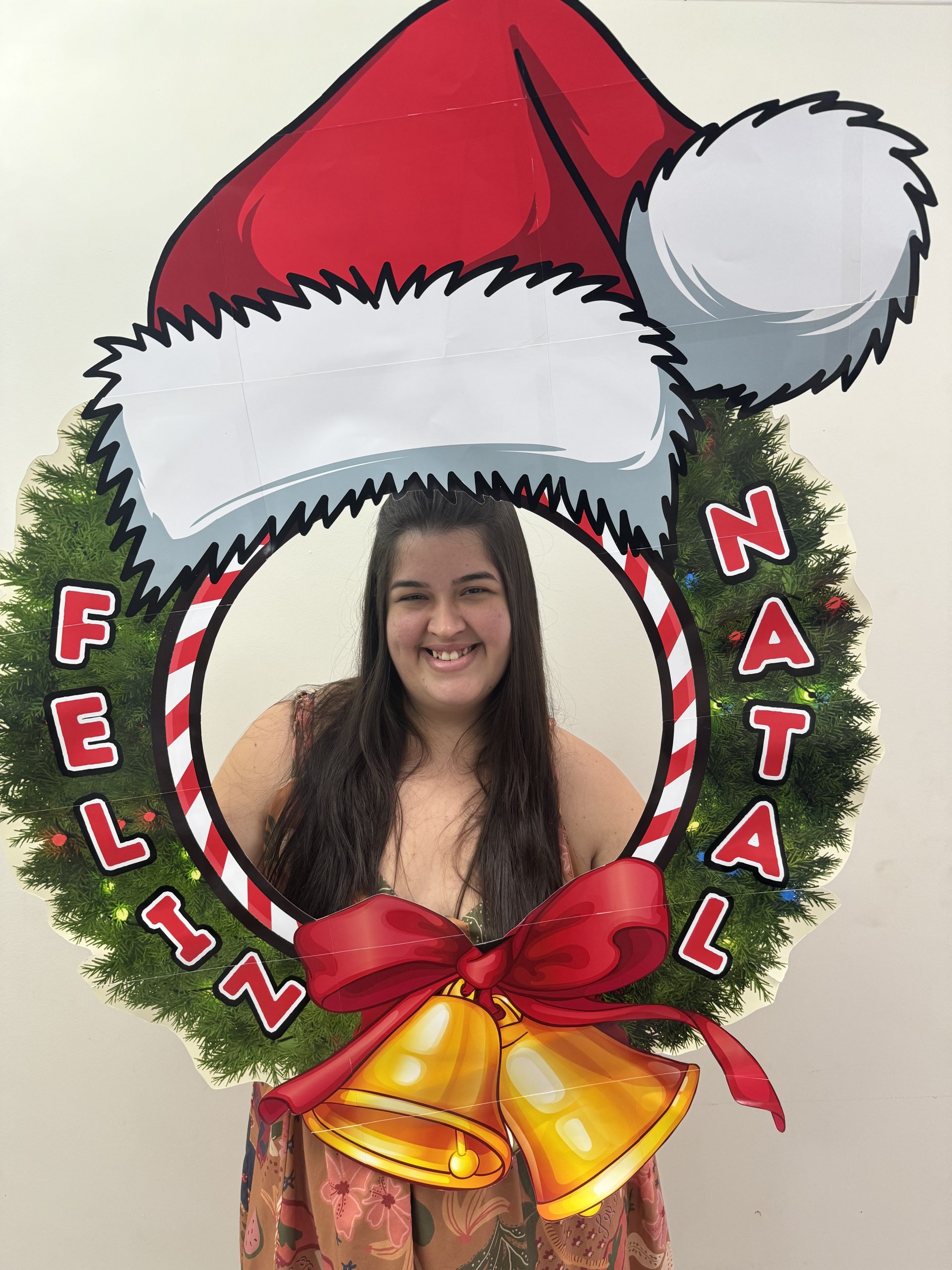 moldura de natal editável