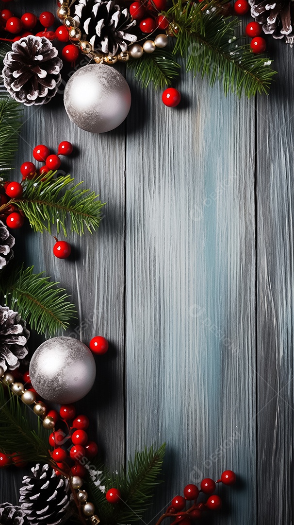 moldura de natal para canva