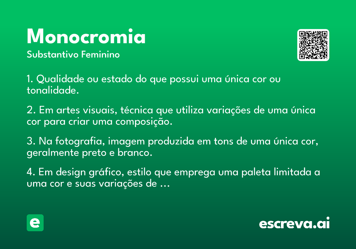 harmonia monocromática