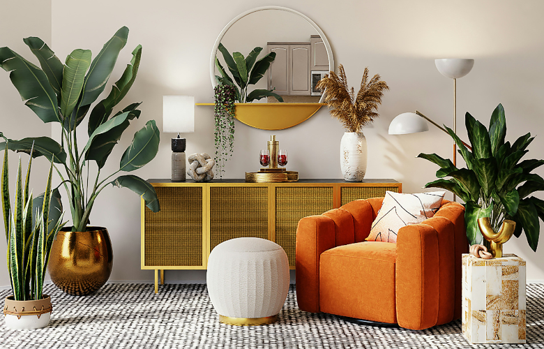 ideias de decoração com materiais naturais para sala