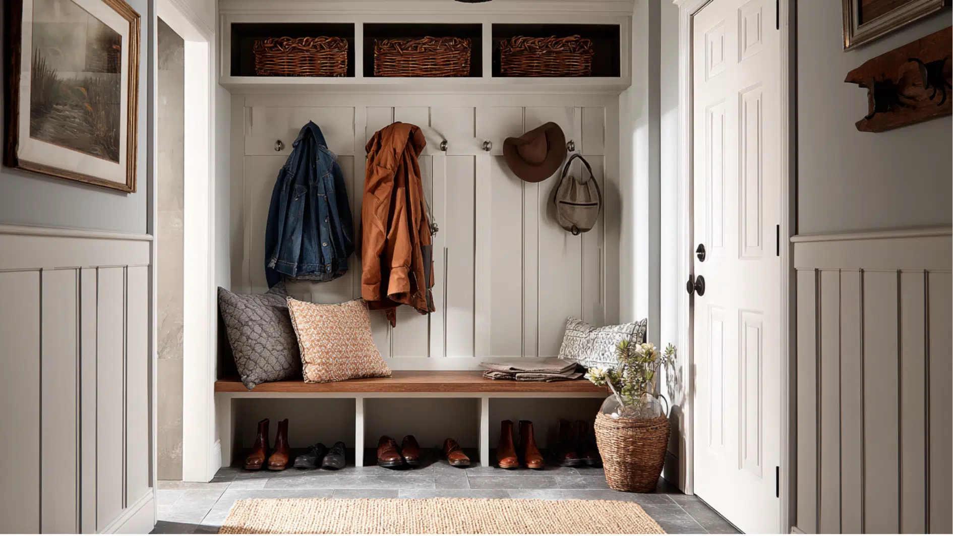 mud room farmhouse