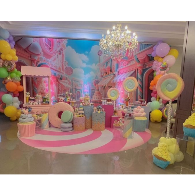 mundo doce decoração simples