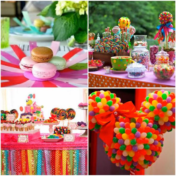 mundo doce decoração simples