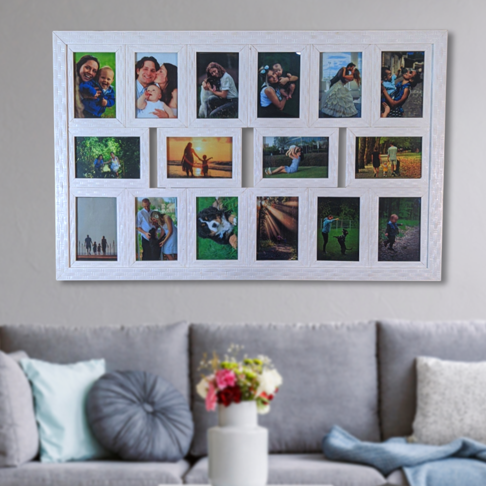 mural de fotos para quarto