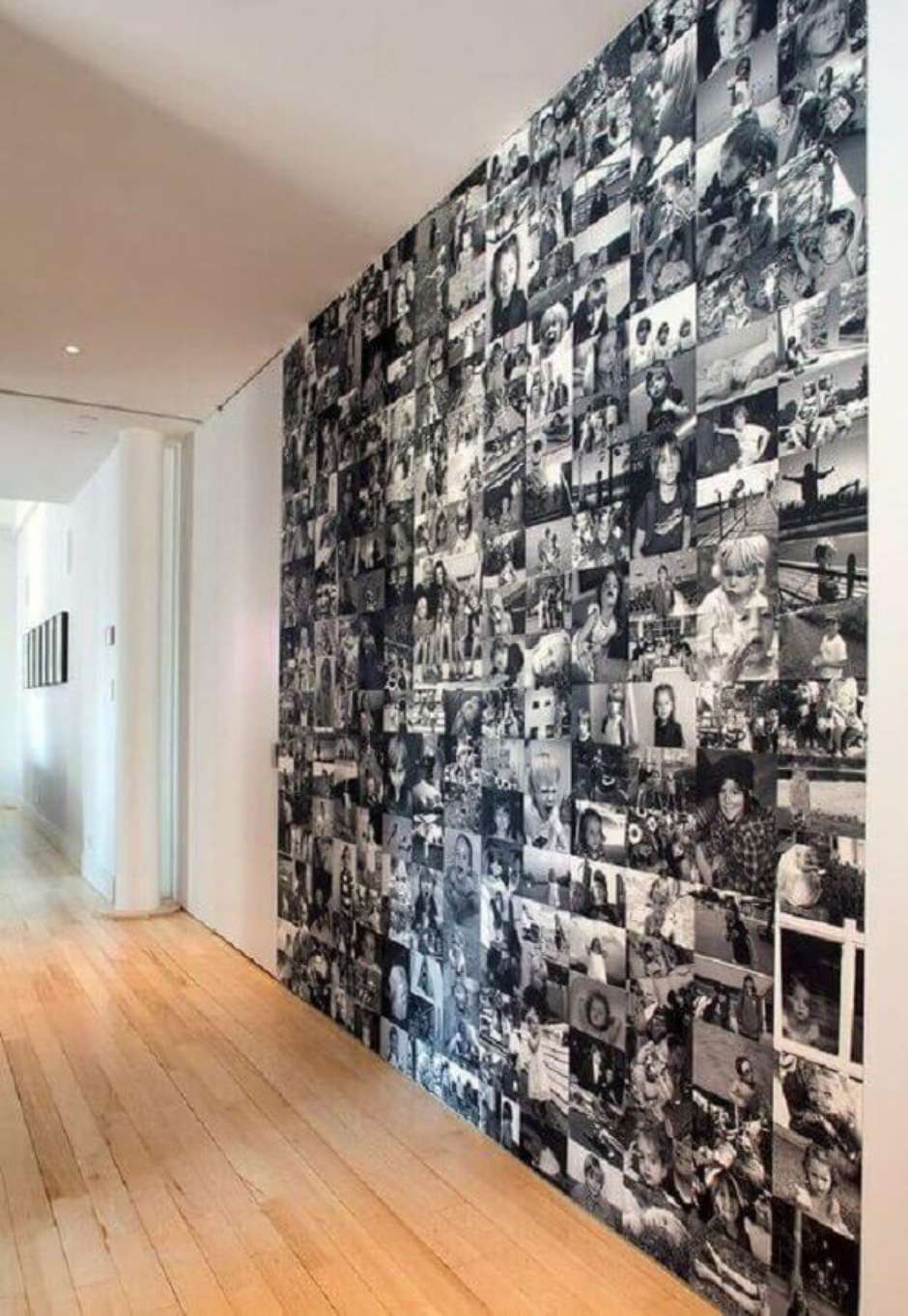 mural de fotos grande