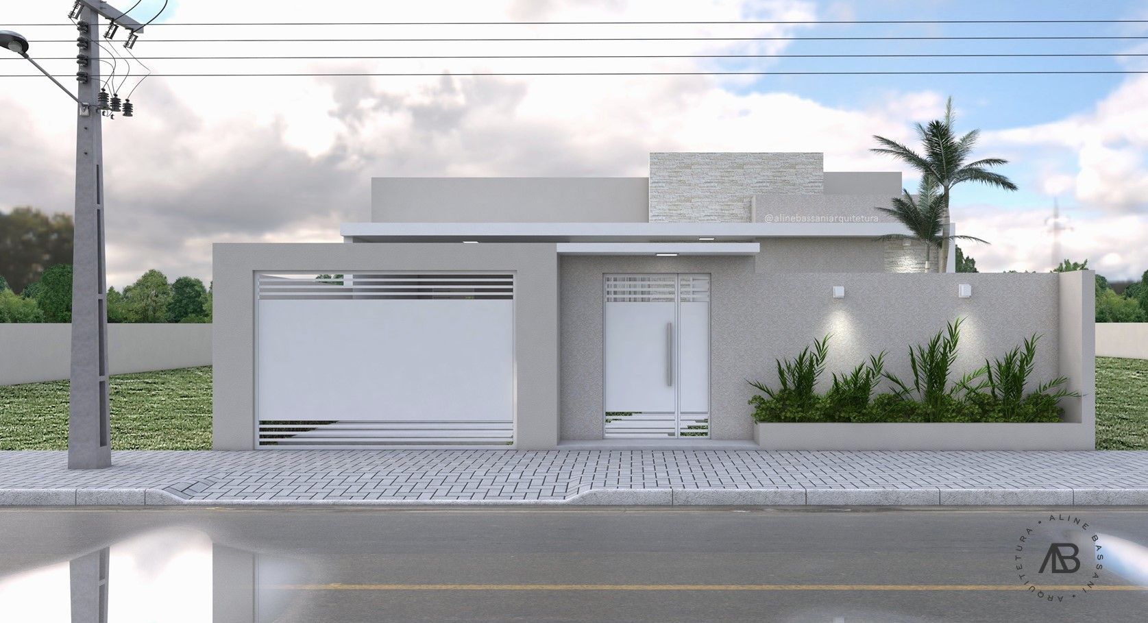 Materiais para muro de casa