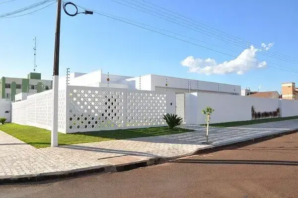 Materiais para muro de casa
