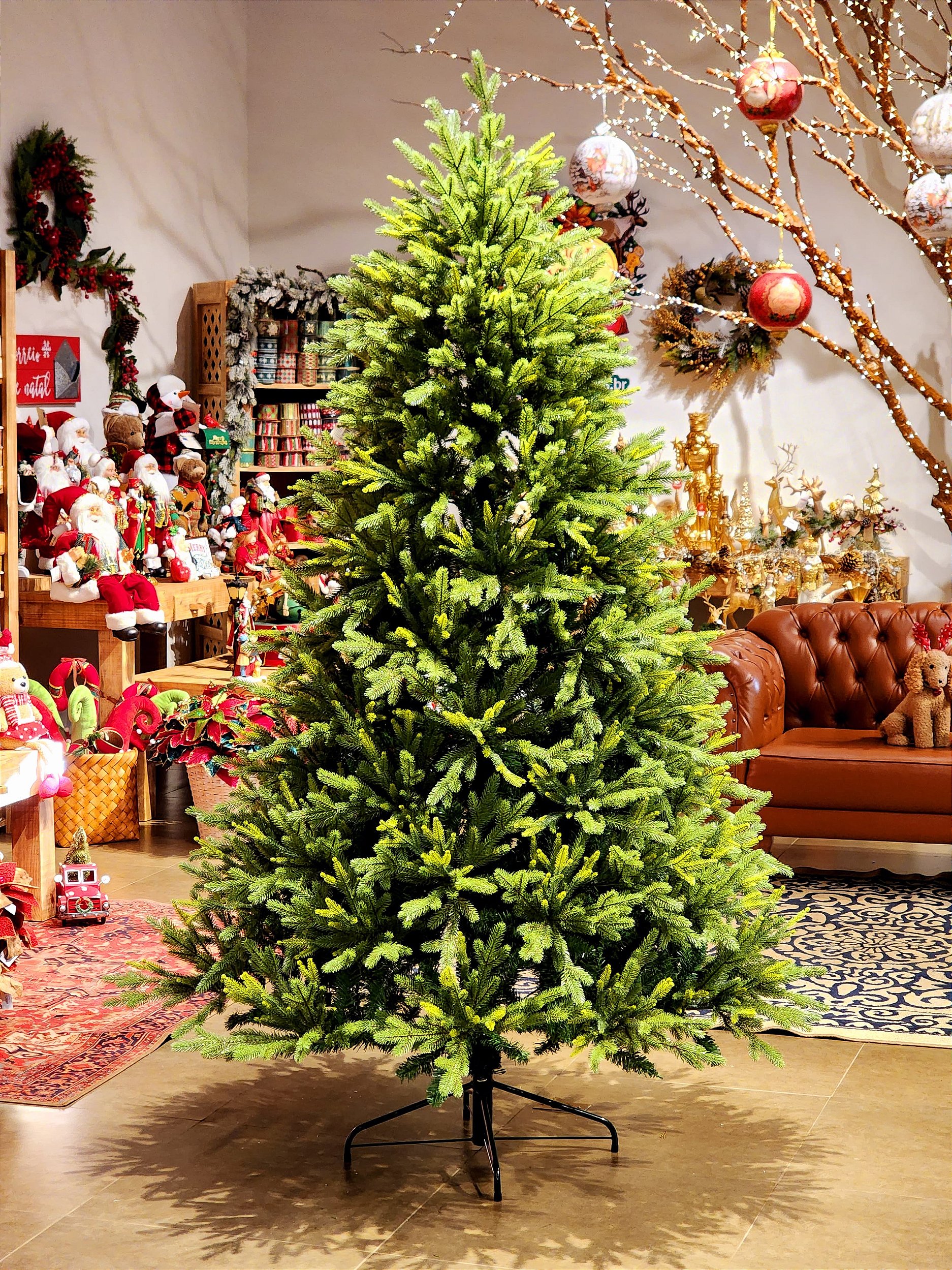 Tipos de árvores de natal (natural vs artificial)