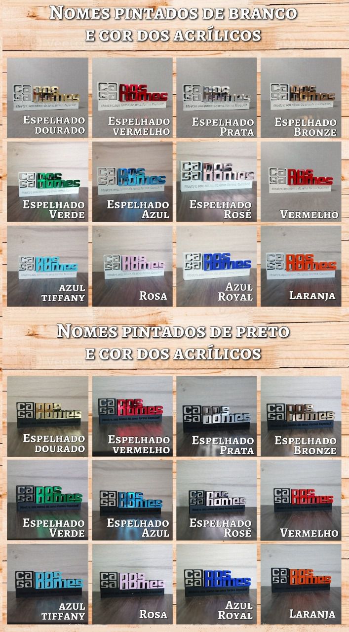 ideias de nomes para decoração de ambientes