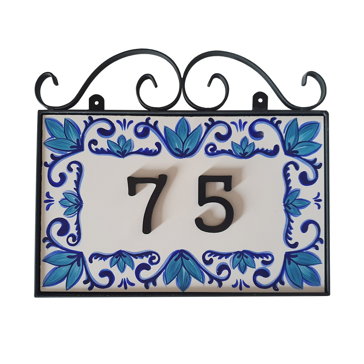 placa de número residencial
