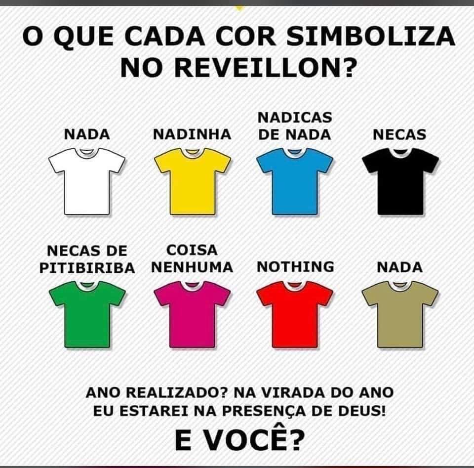qual cor usar na virada para 2026