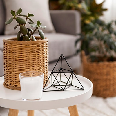 objetos de decoração