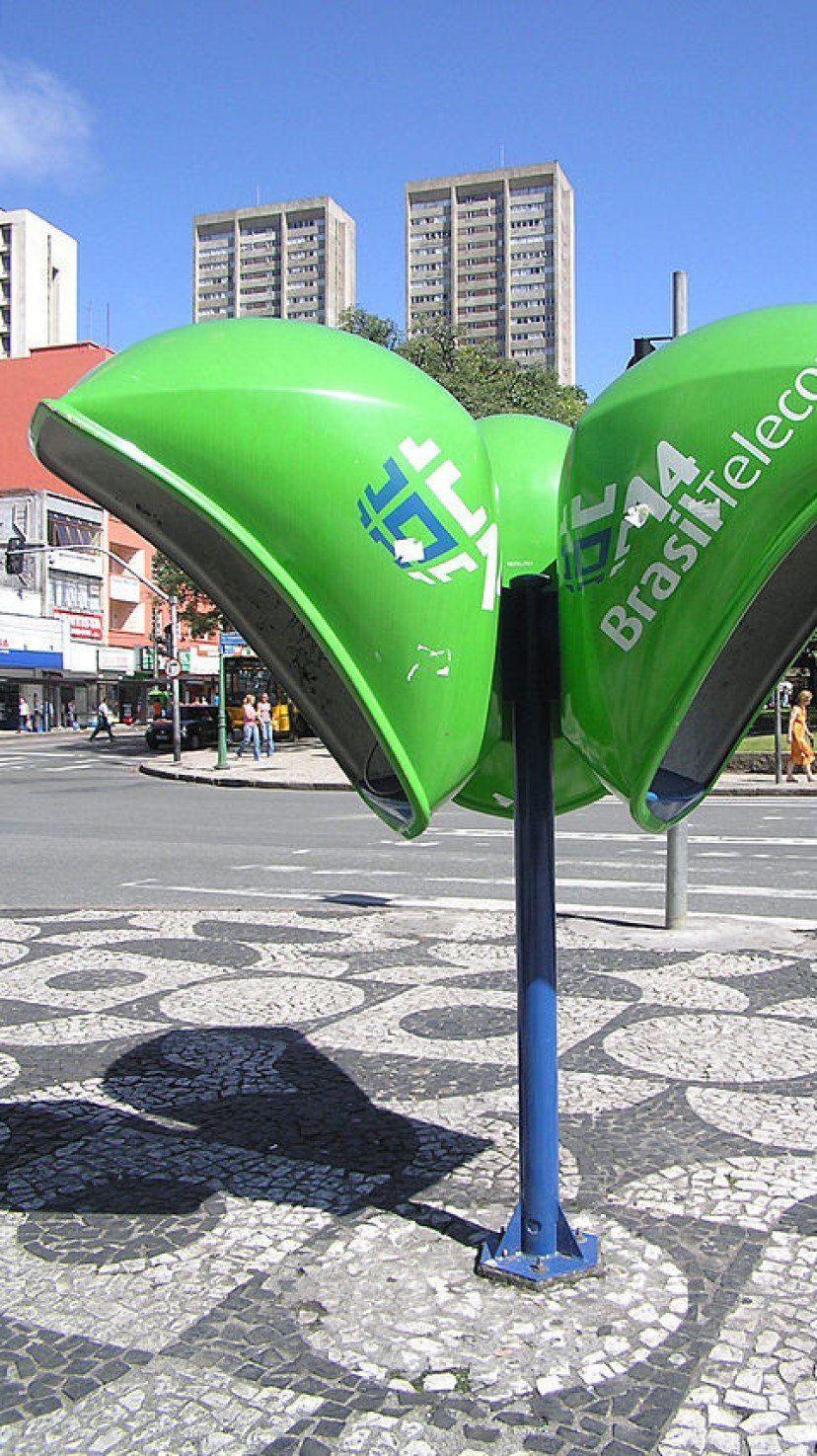 orelhão ficha telefônica