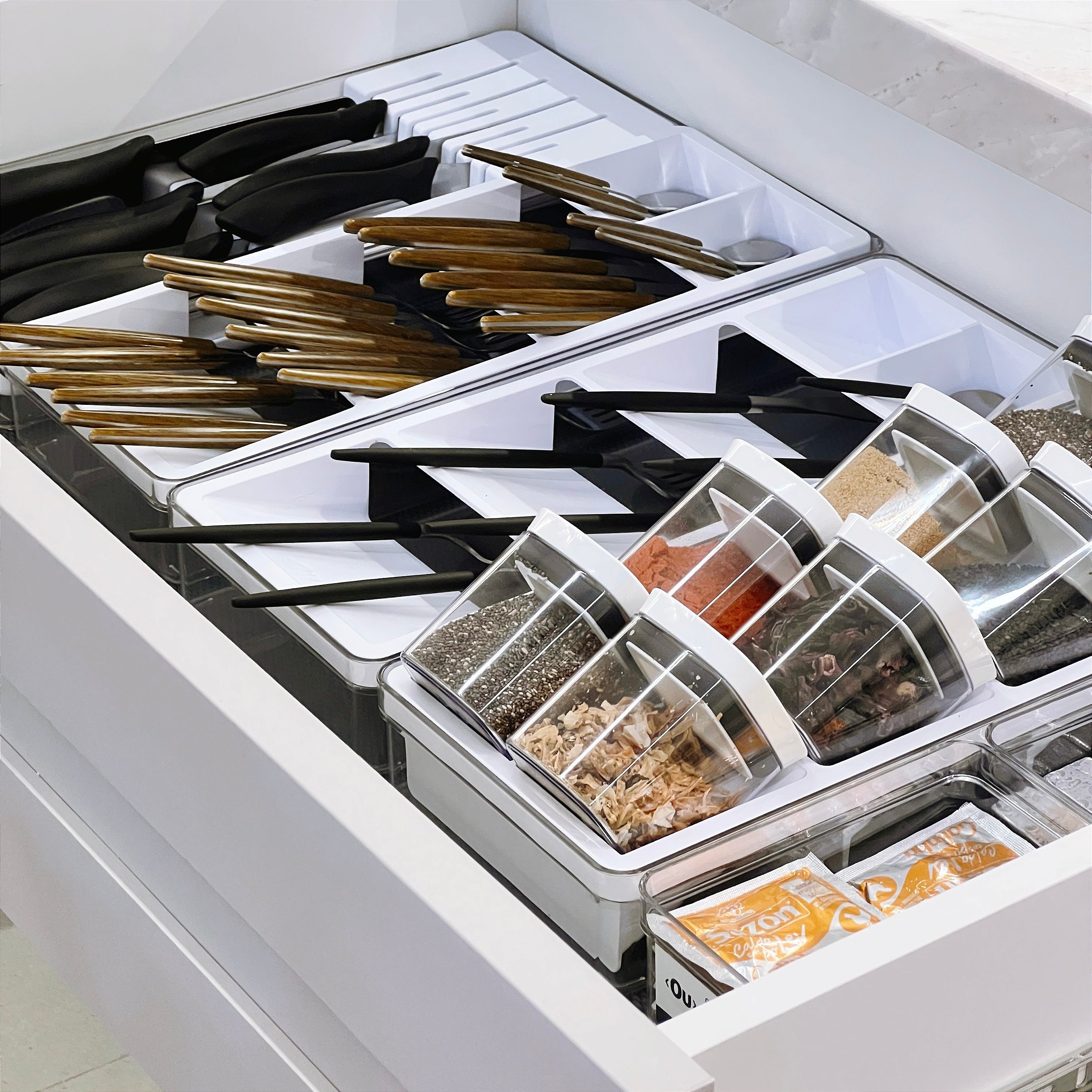 organizador de gaveta de talheres