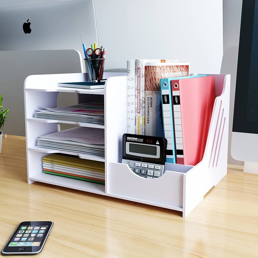 Organizador de mesa para home office