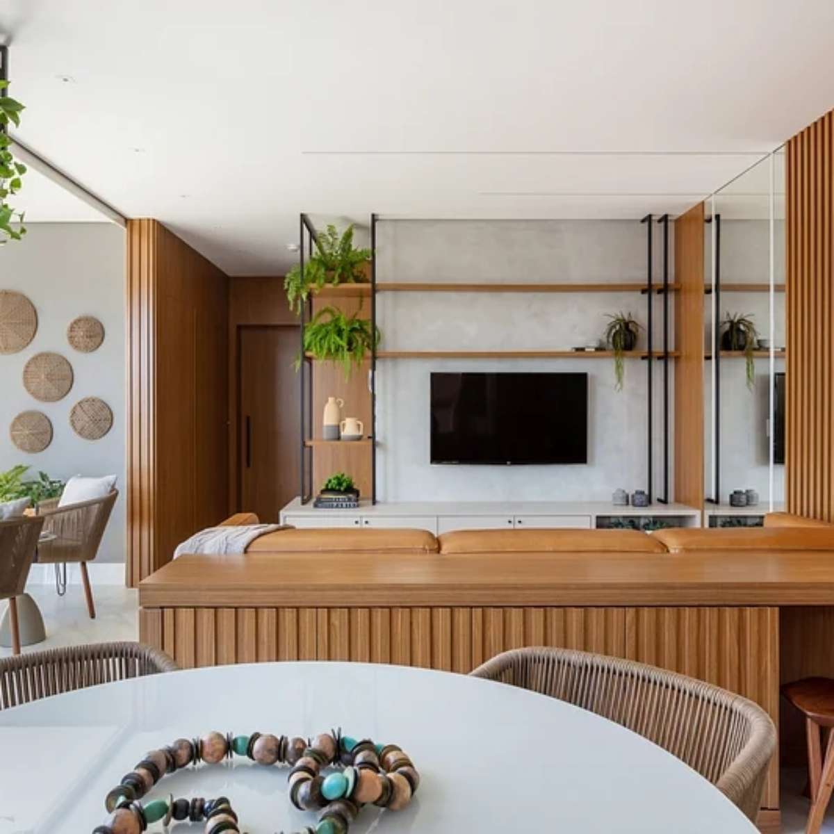 painel de madeira para decoração