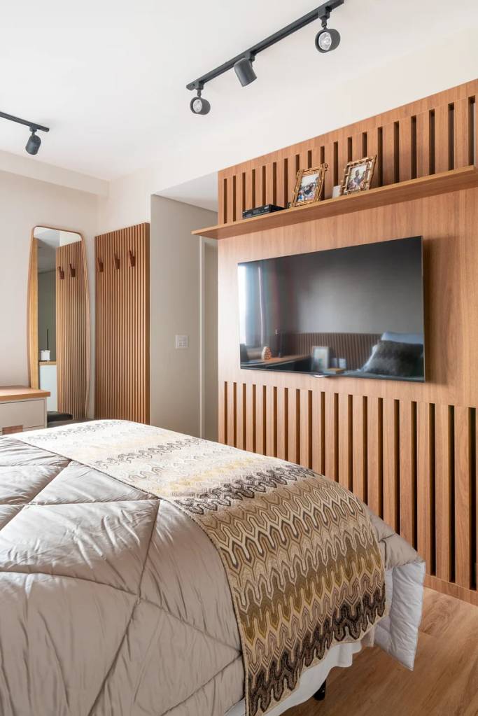 painel de madeira para decoração